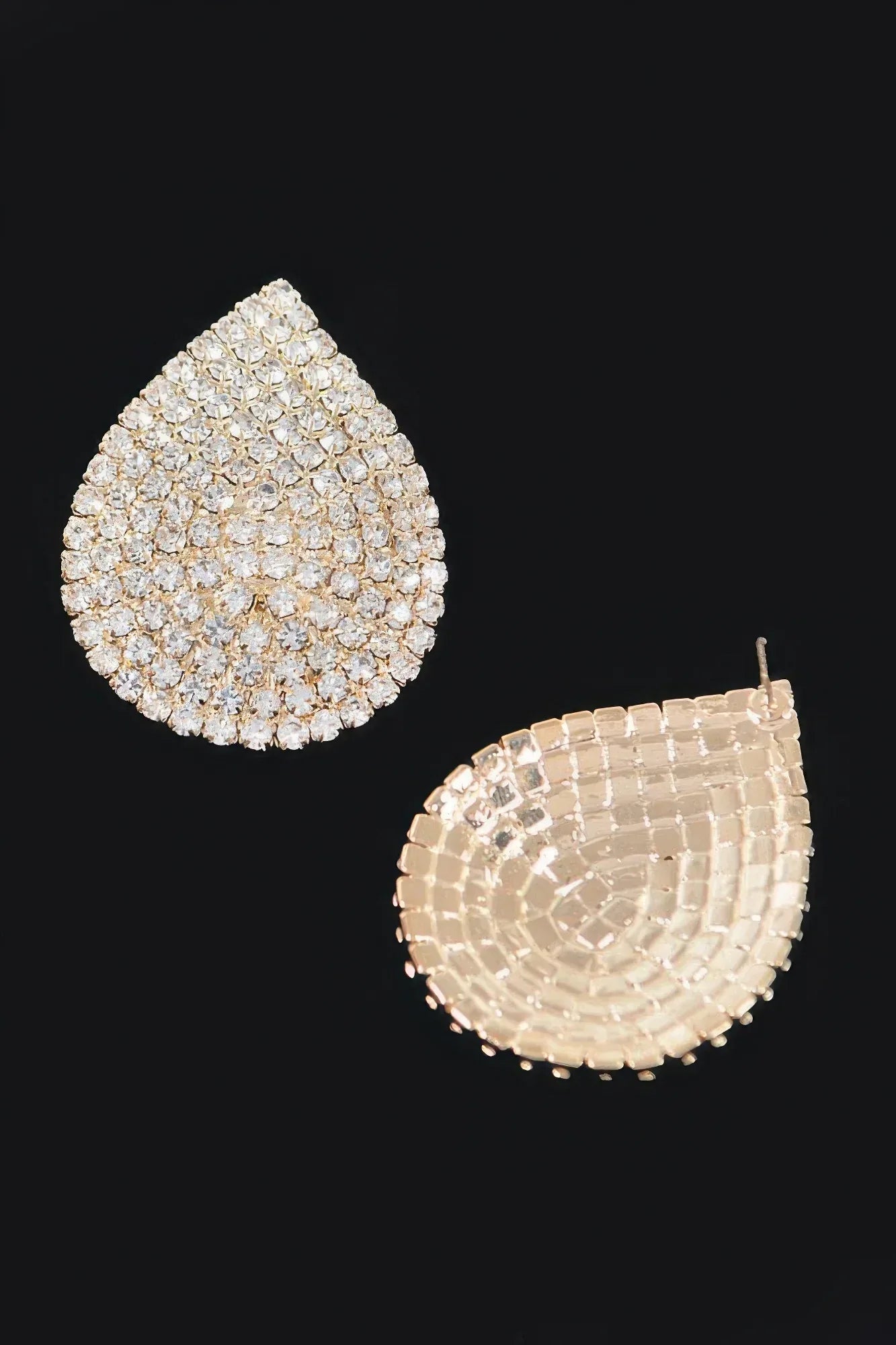 Rhinestone Stud Earring Secondary image