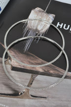 12cm Double Rhinestone Hoop Earrings | Mixtshop LLC