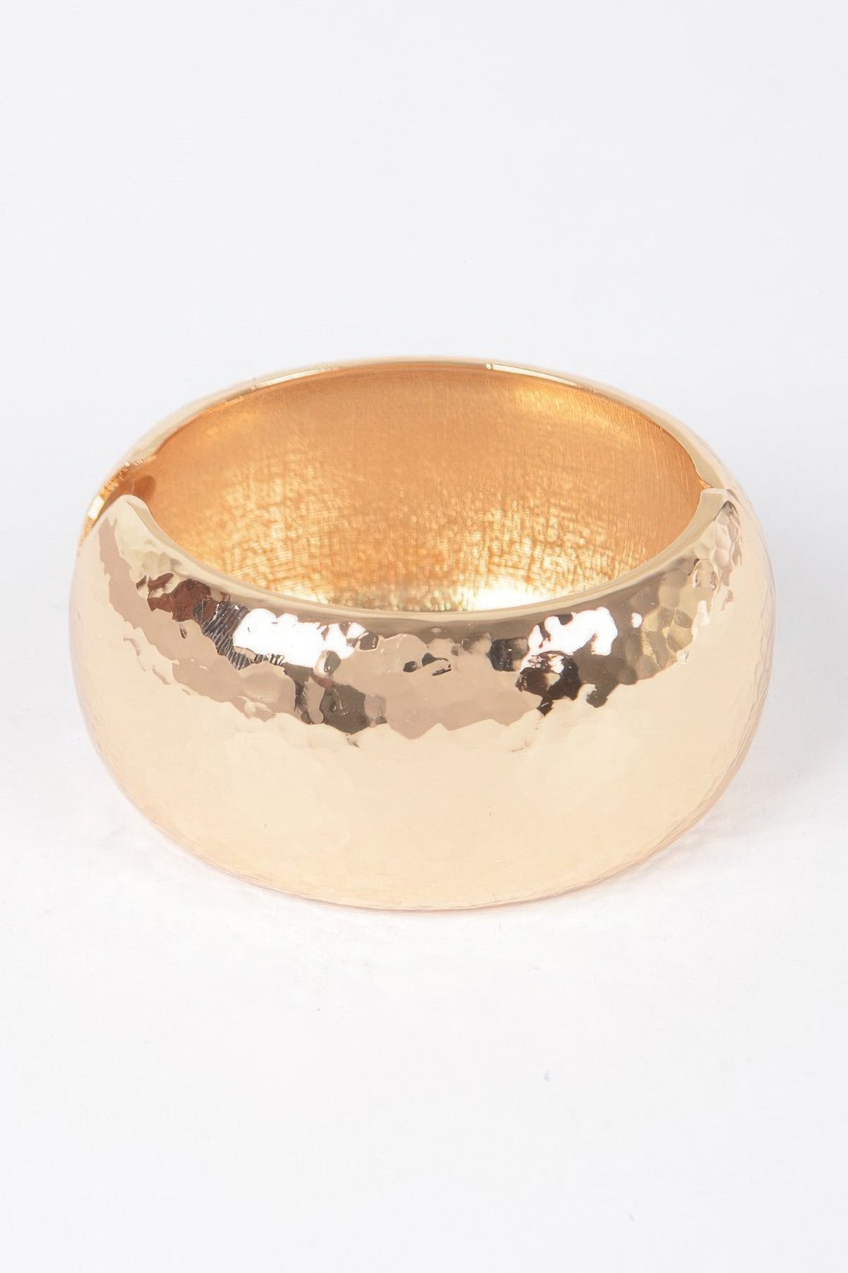 Hammered Metal Bangle Bracelet | Mixtshop LLC