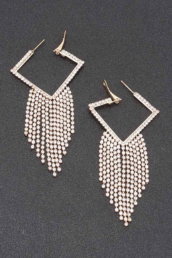 Rhinestone Earring | Mixtshop LLC Main image