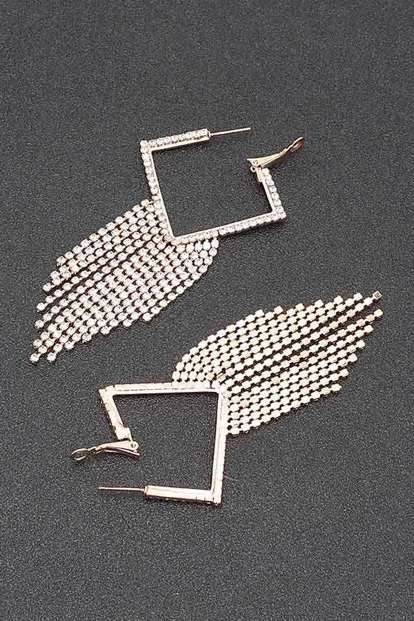 Rhinestone Earring Secondary image