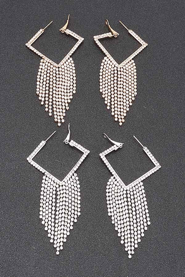 Rhinestone Earring | Mixtshop LLC