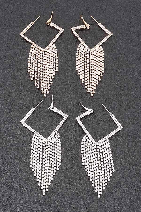 Rhinestone Earring | Mixtshop LLC