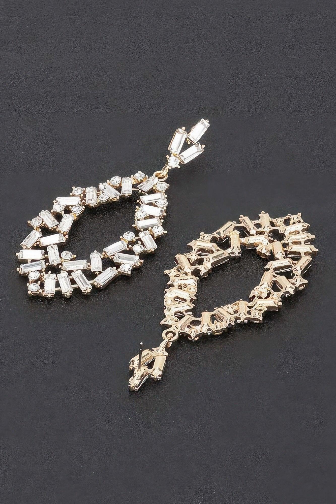 Rhinestone Earring Secondary image