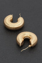 Vintage Gold Plated Earring | Mixtshop LLC