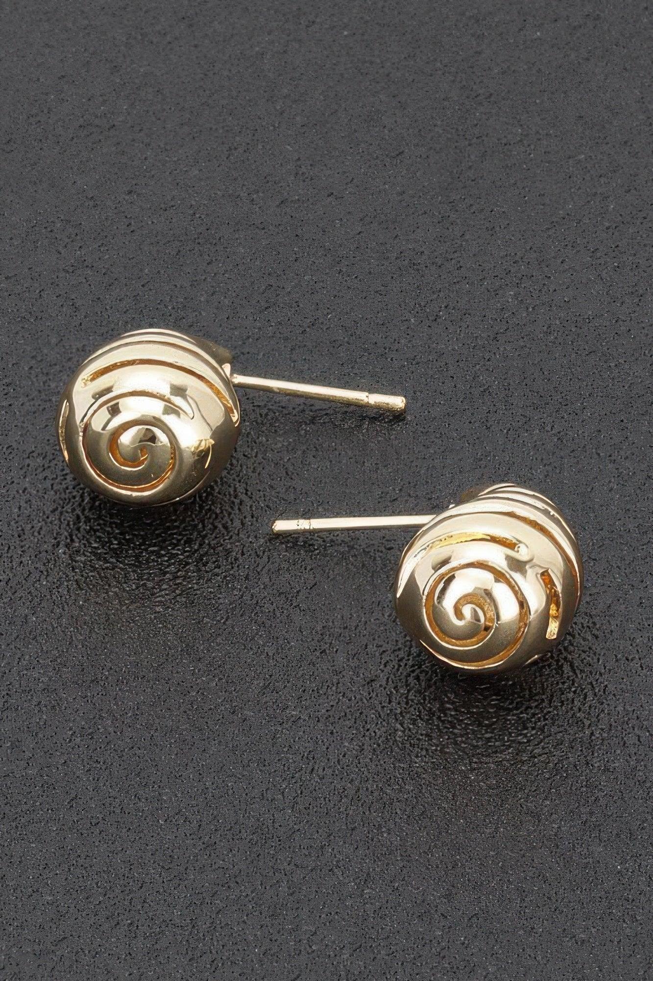 Metal Tear Drop Earring Secondary image