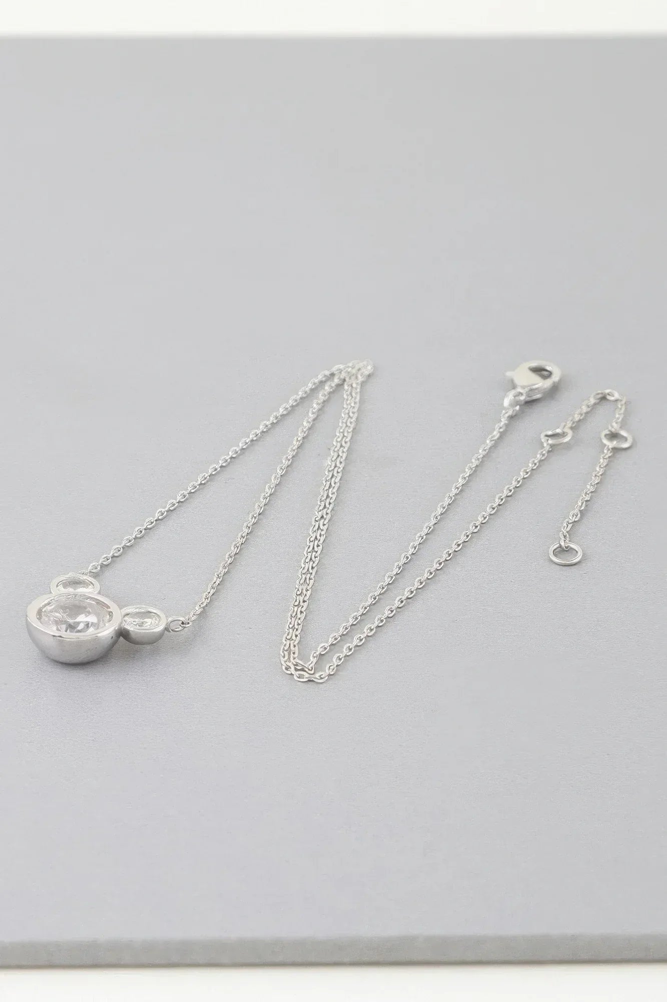 Crystal Mickey Chain Necklace | Mixtshop LLC