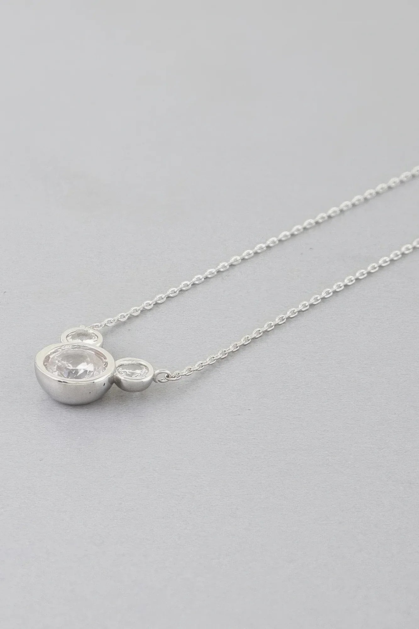 Crystal Mickey Chain Necklace | Mixtshop LLC