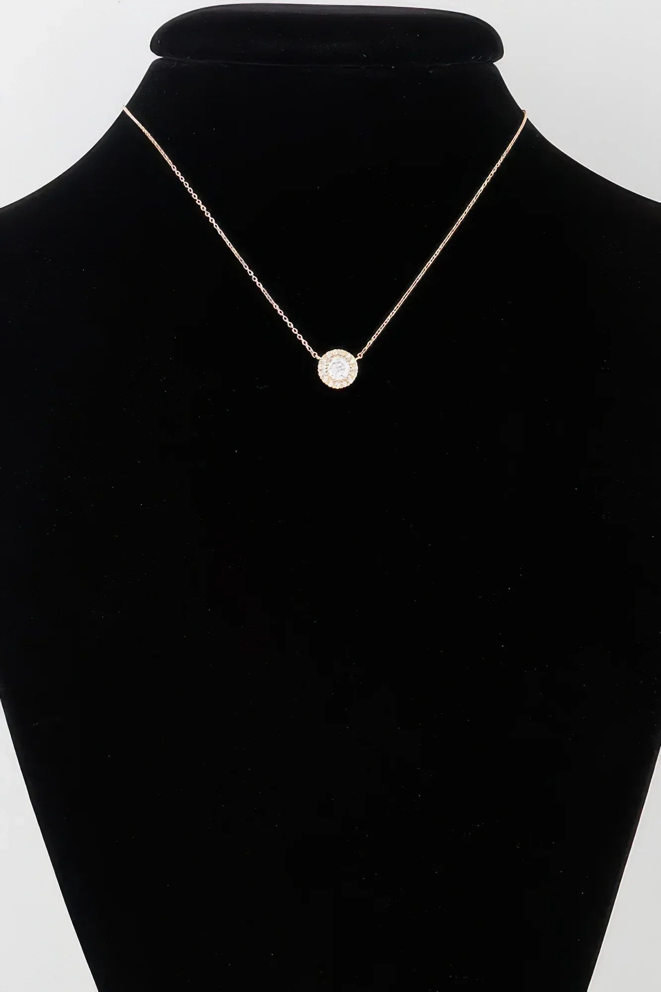Modern Rhinestone Pendant Necklace | Mixtshop LLC Main image