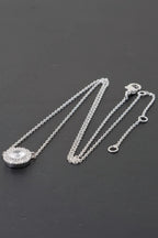 Modern Rhinestone Pendant Necklace | Mixtshop LLC