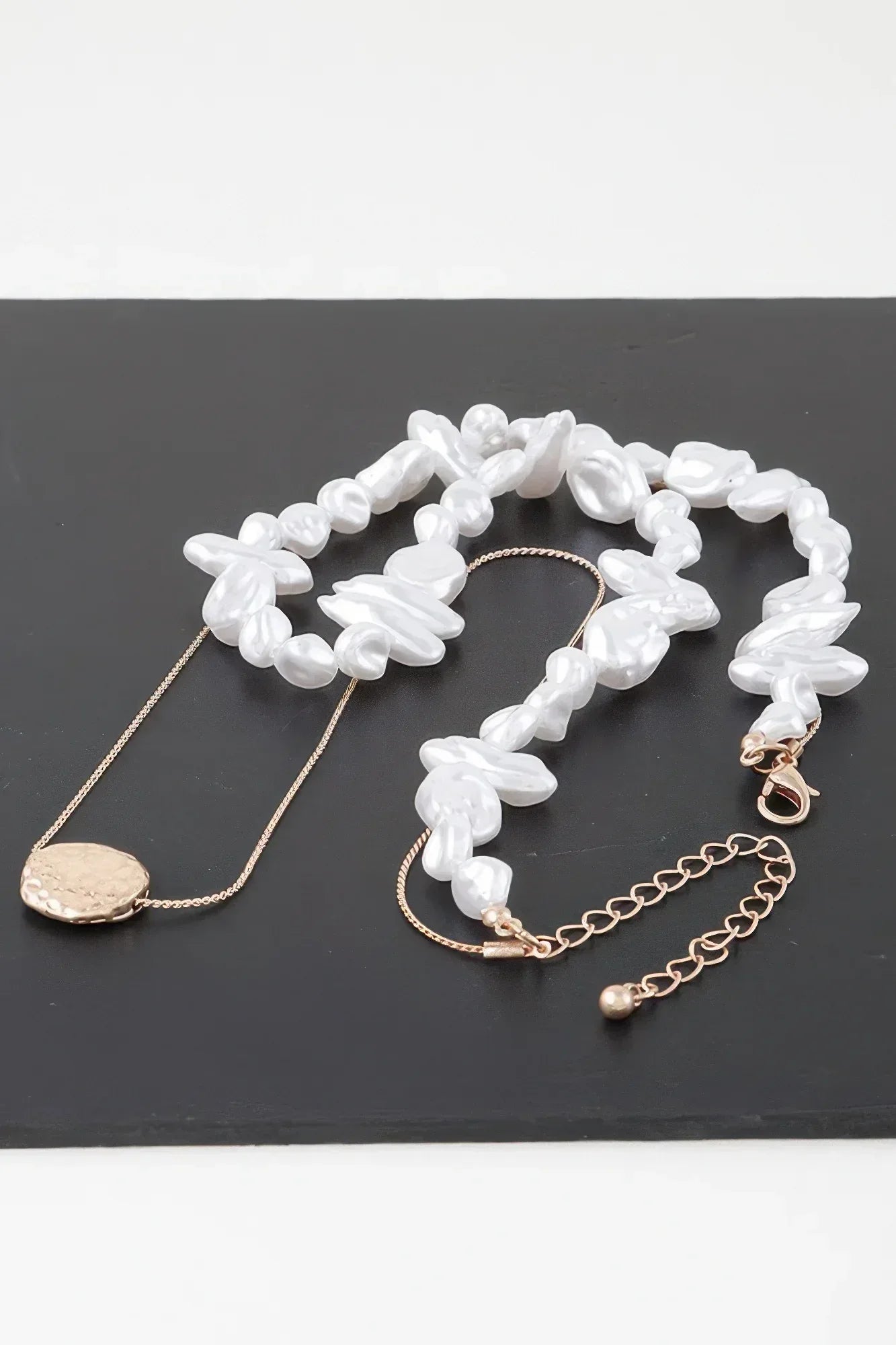 Double Abstract Stone Necklace | Mixtshop LLC