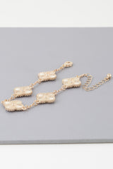 Multi Flared Clover Charm Bracelet | Mixtshop LLC