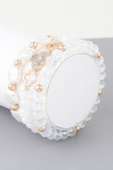 Multi Clover Crystal Bead Bracelet | Mixtshop LLC
