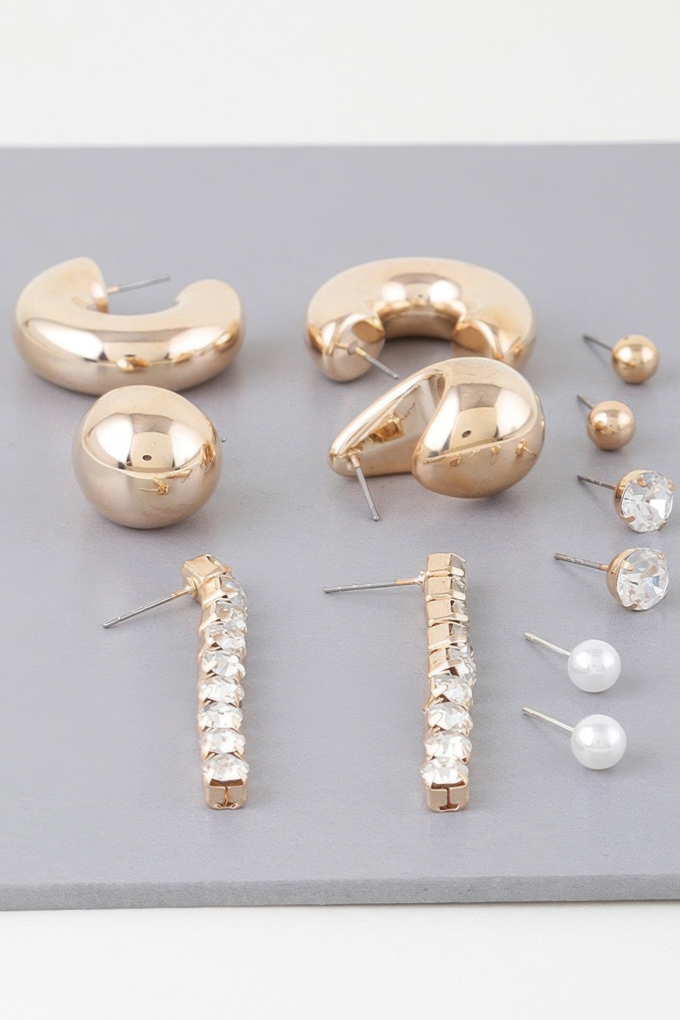 Multi Modern Earrings Set | Mixtshop LLC