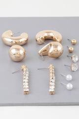 Multi Modern Earrings Set | Mixtshop LLC