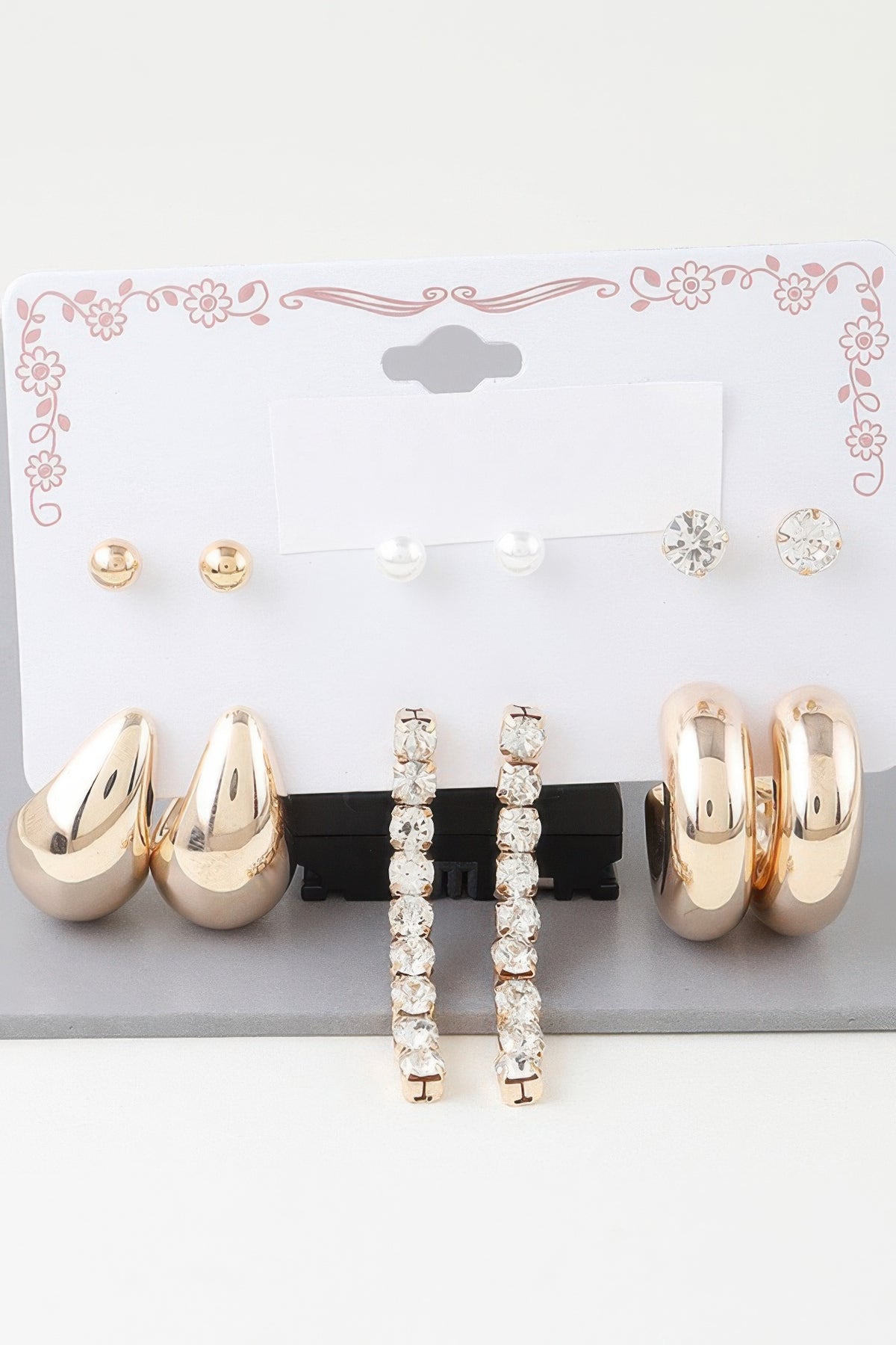Multi Modern Earrings Set | Mixtshop LLC