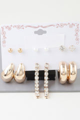 Multi Modern Earrings Set | Mixtshop LLC
