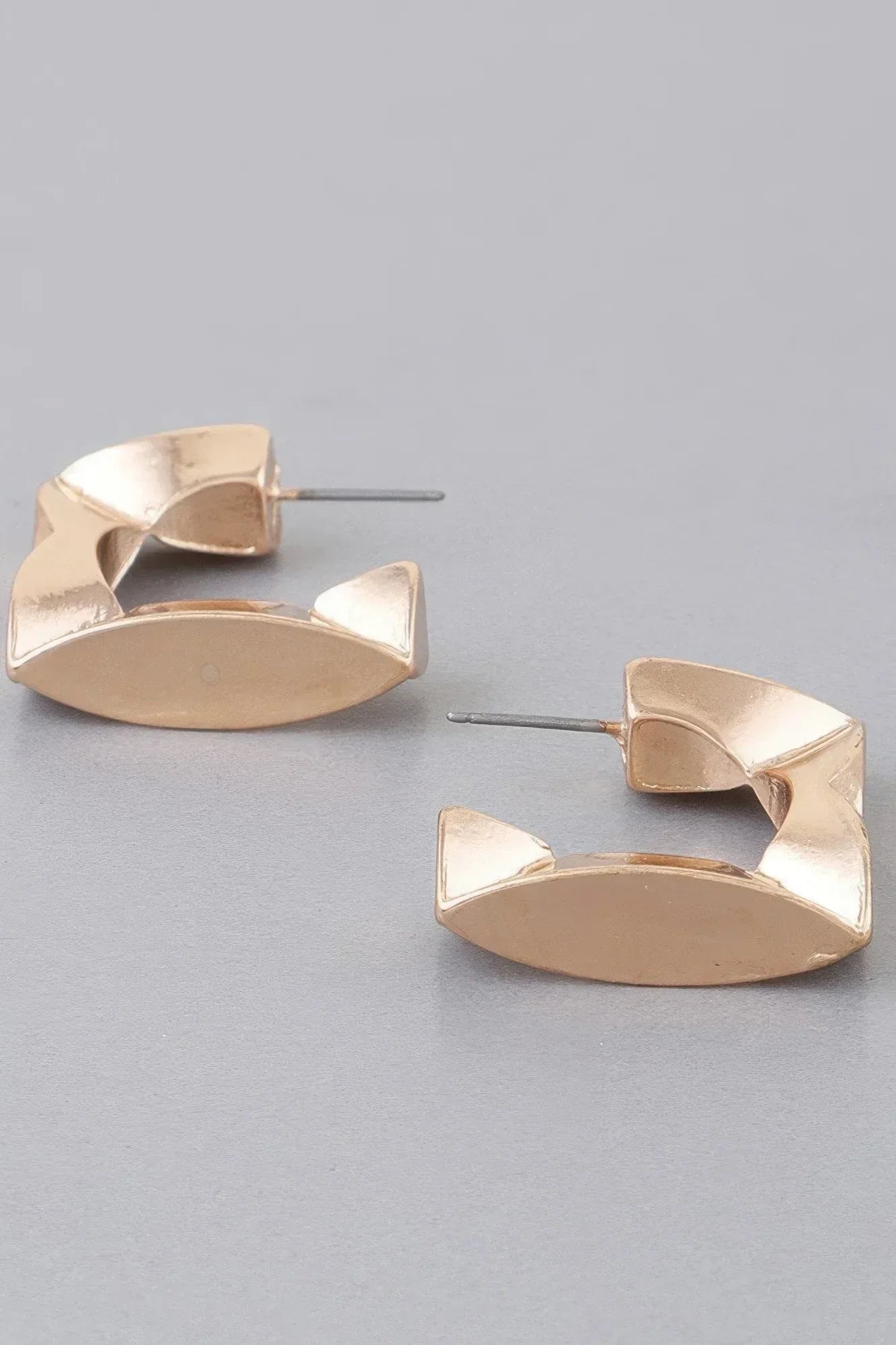 Geometric Cubic Hoop Earrings | Mixtshop LLC