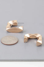 Geometric Cubic Hoop Earrings | Mixtshop LLC