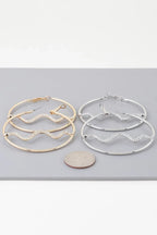 Bejeweled Snake Hoop Earrings | Mixtshop LLC