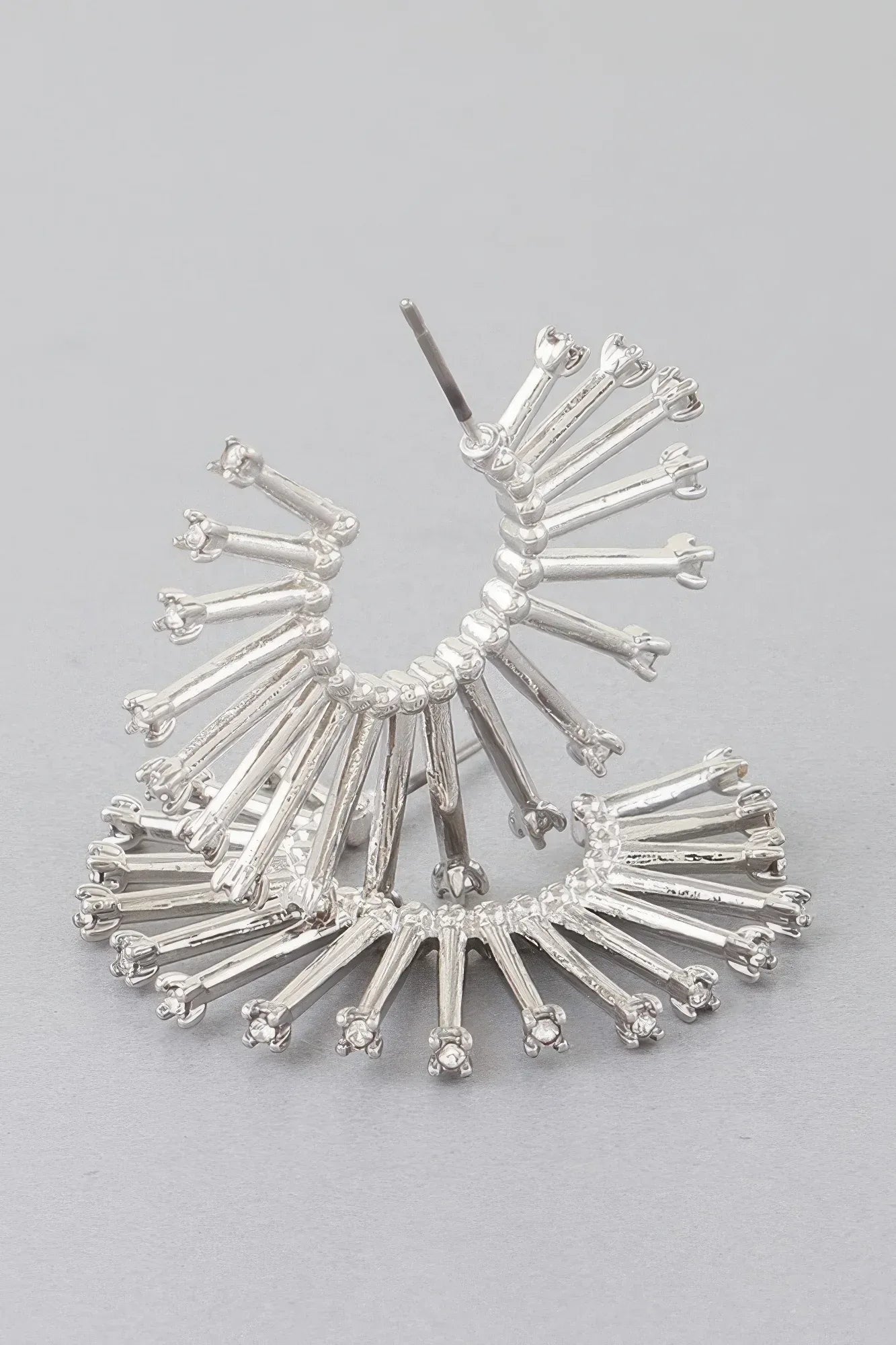 Rising Bejeweled Sun Hoop Earrings | Mixtshop LLC
