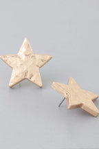 I'm A Star Indented Earrings | Mixtshop LLC