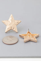 I'm A Star Indented Earrings | Mixtshop LLC