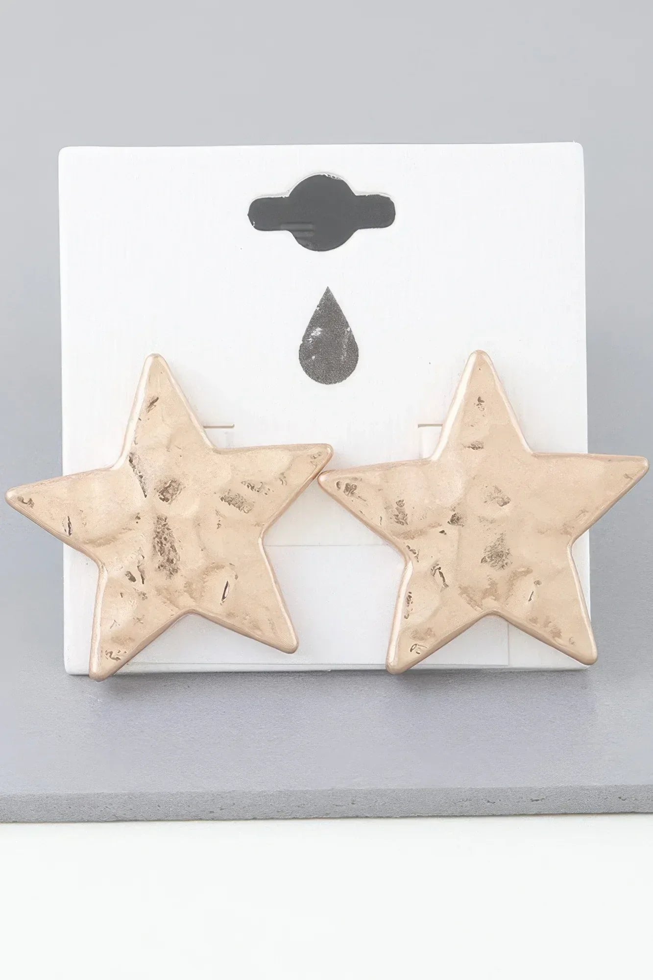 I'm A Star Indented Earrings | Mixtshop LLC