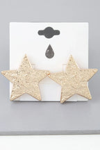 I'm A Star Hammered Earrings | Mixtshop LLC