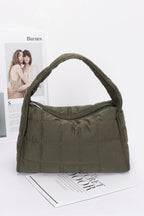 Quilted Nylon Shoulder Bag | Mixtshop LLC