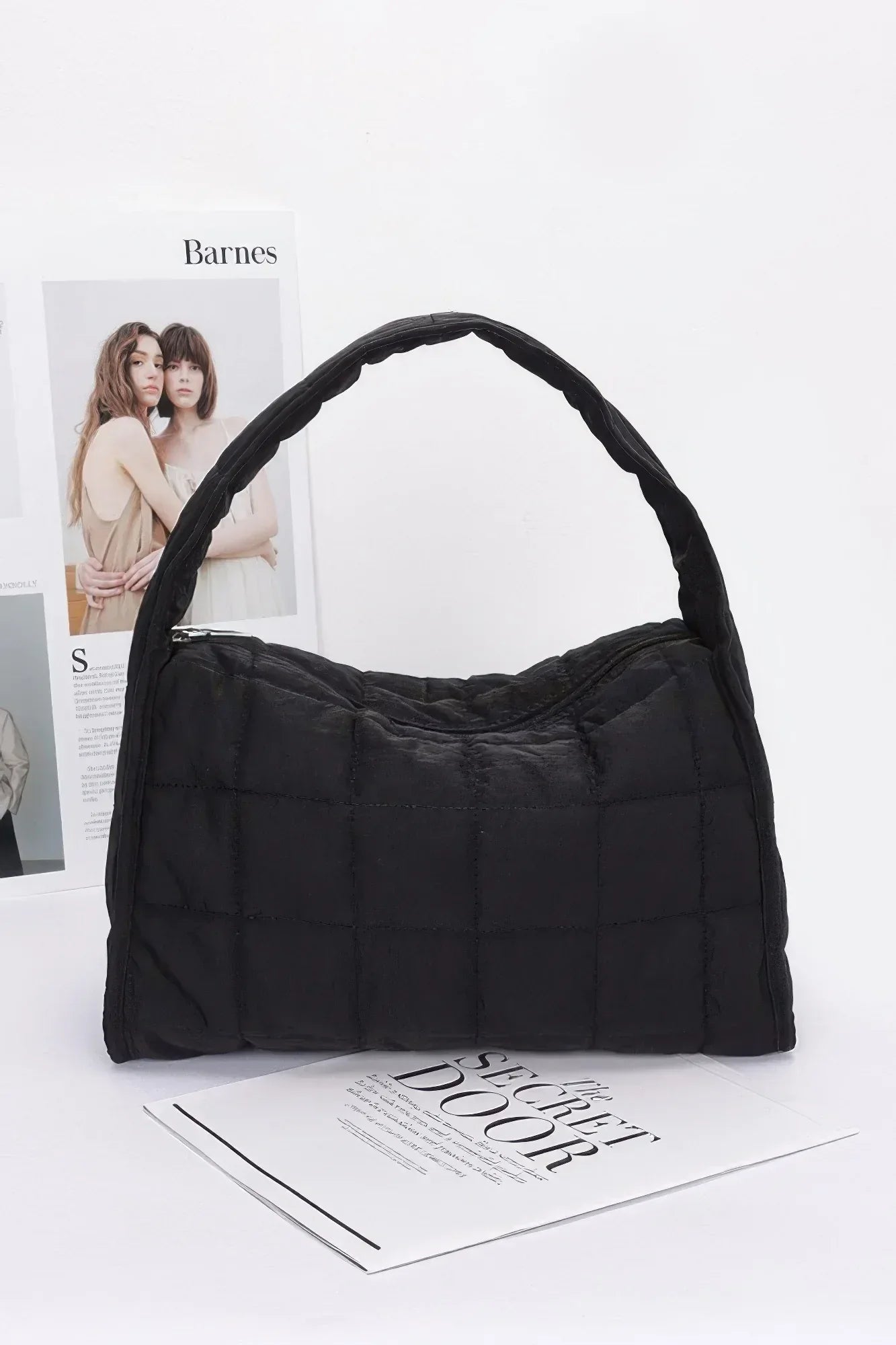 Quilted Nylon Shoulder Bag | Mixtshop LLC