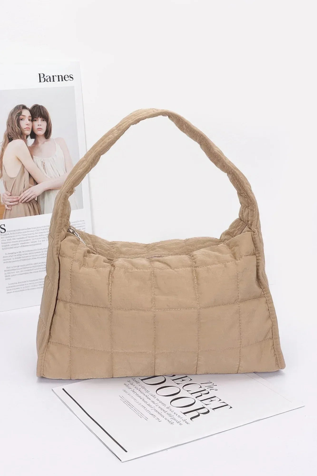 Quilted Nylon Shoulder Bag | Mixtshop LLC