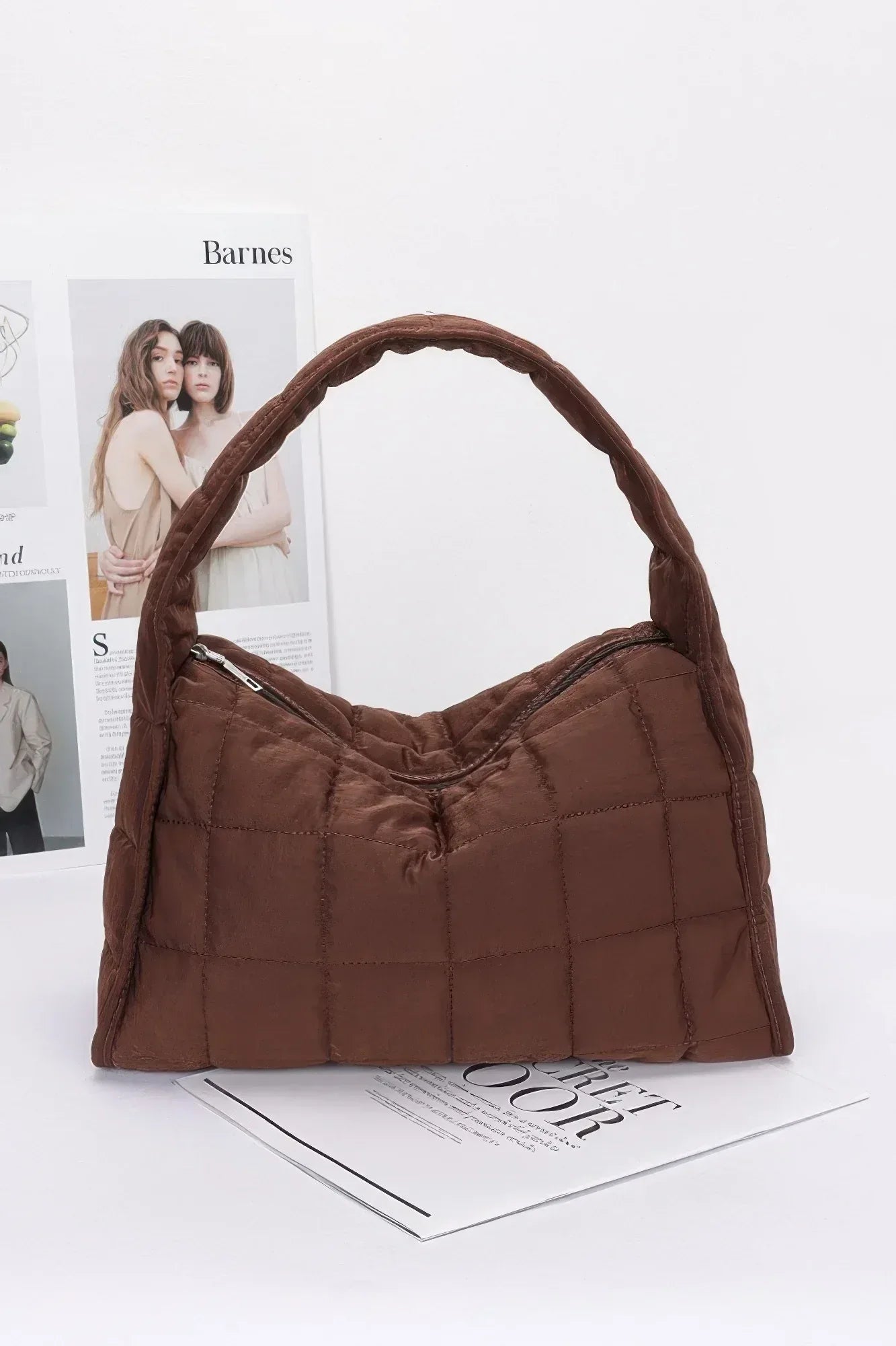 Quilted Nylon Shoulder Bag | Mixtshop LLC