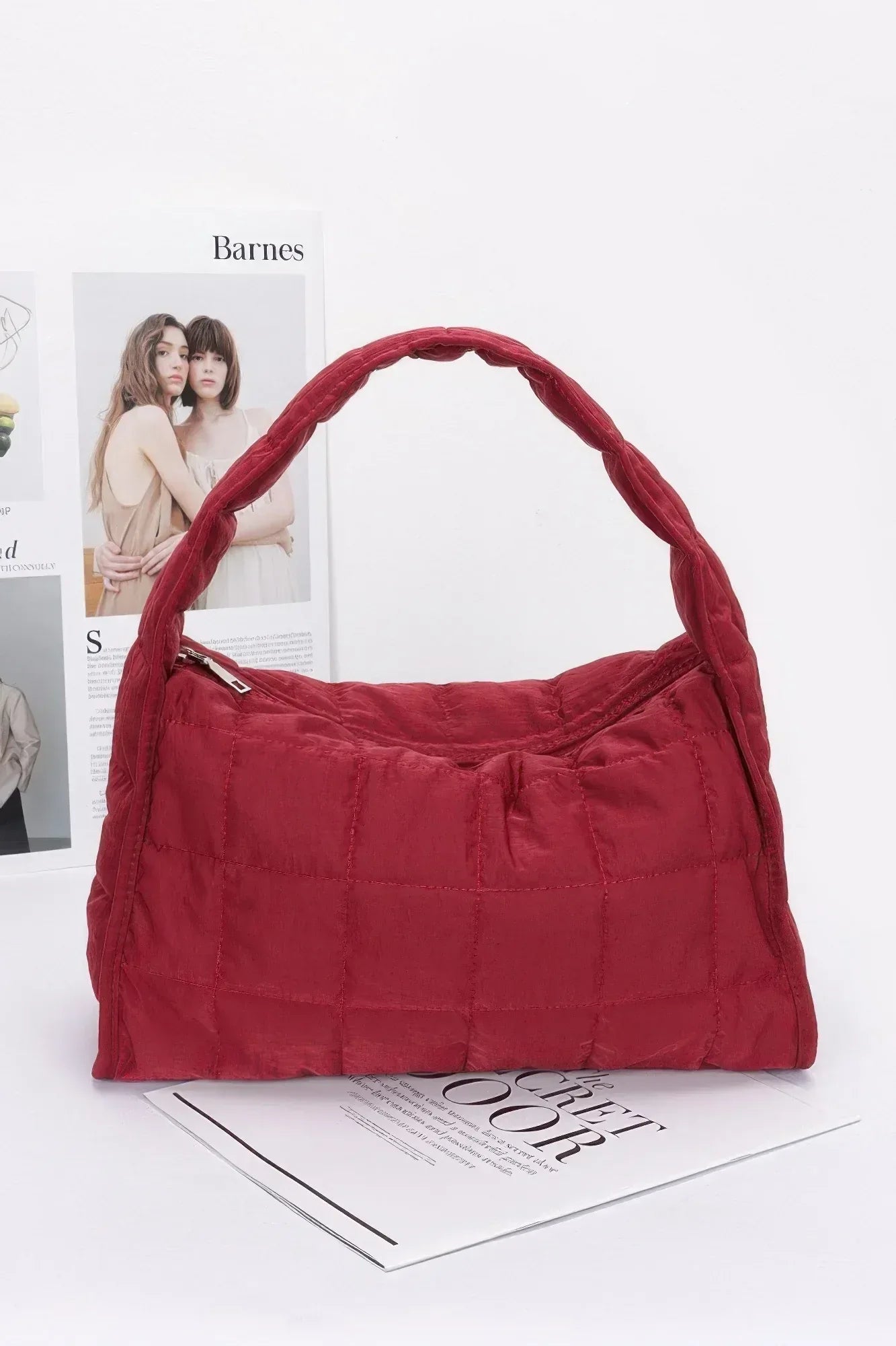 Quilted Nylon Shoulder Bag | Mixtshop LLC