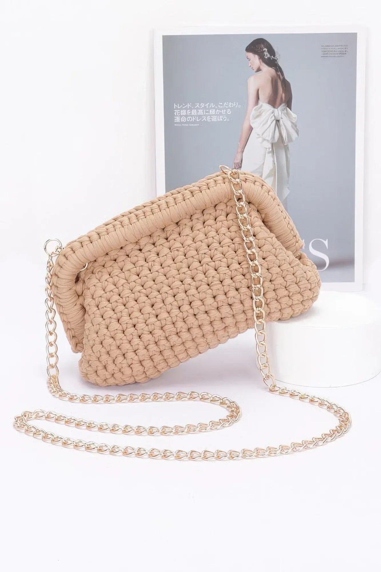 Cotton Braided Clutch | Mixtshop LLC Main image