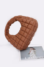 Quilted Faux Leather Padded Hobo Bag | Mixtshop LLC