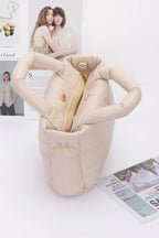 Faux Leather Padded Tote Bag | Mixtshop LLC