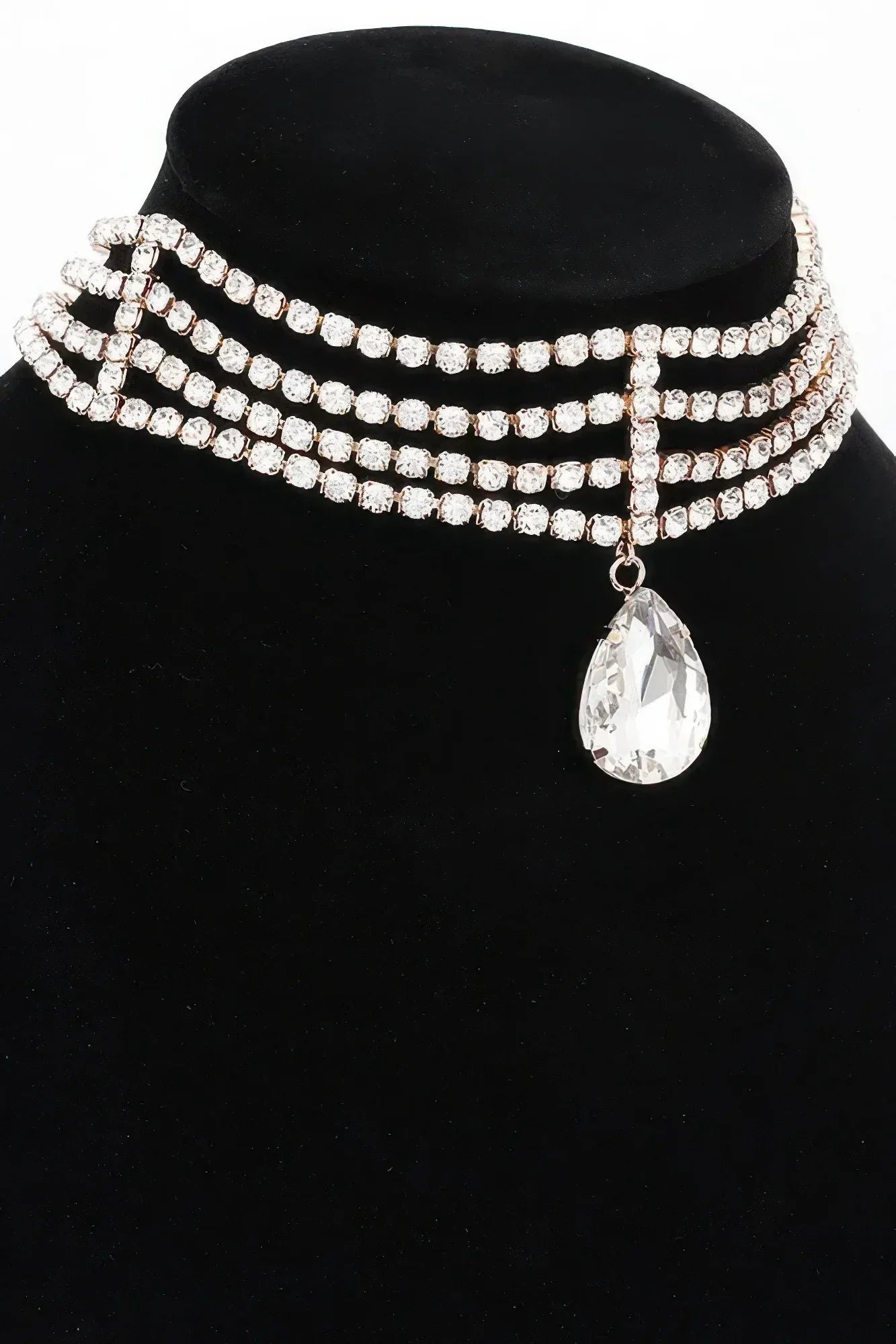 Rhinestone Necklace Secondary image