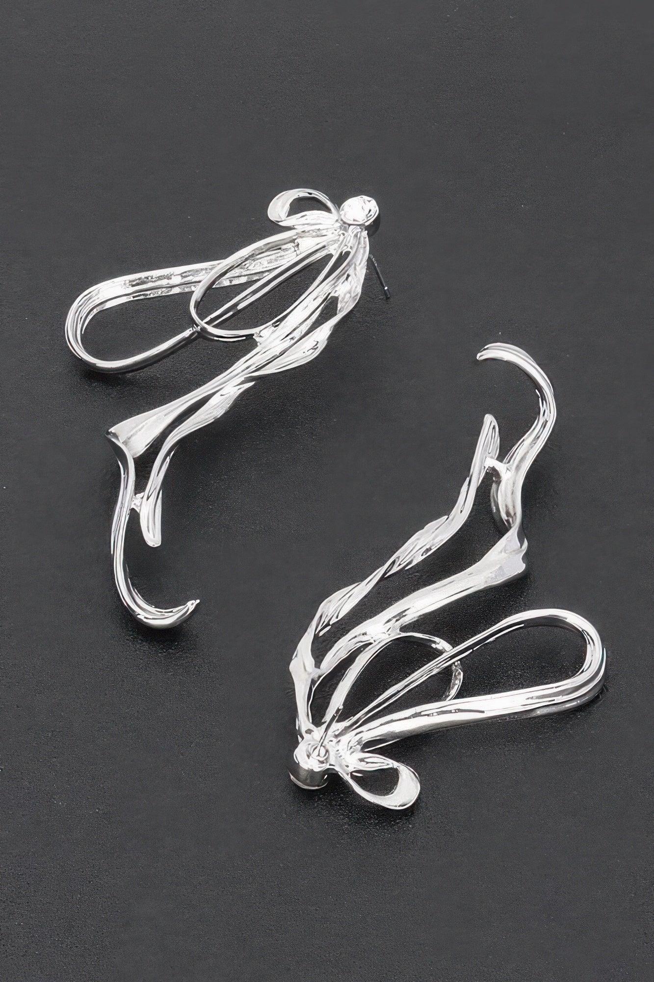Gold Plated Metal Earring | Mixtshop LLC
