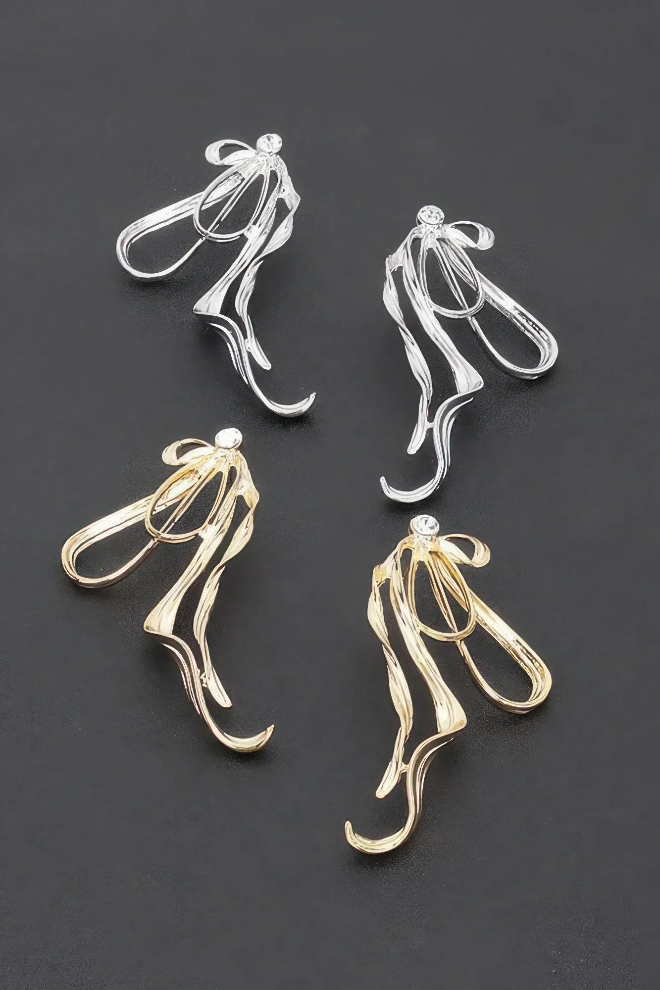 Gold Plated Metal Earring | Mixtshop LLC