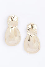 Gold Plated Metal Earring | Mixtshop LLC