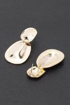 Gold Plated Metal Earring | Mixtshop LLC