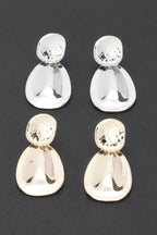 Gold Plated Metal Earring | Mixtshop LLC