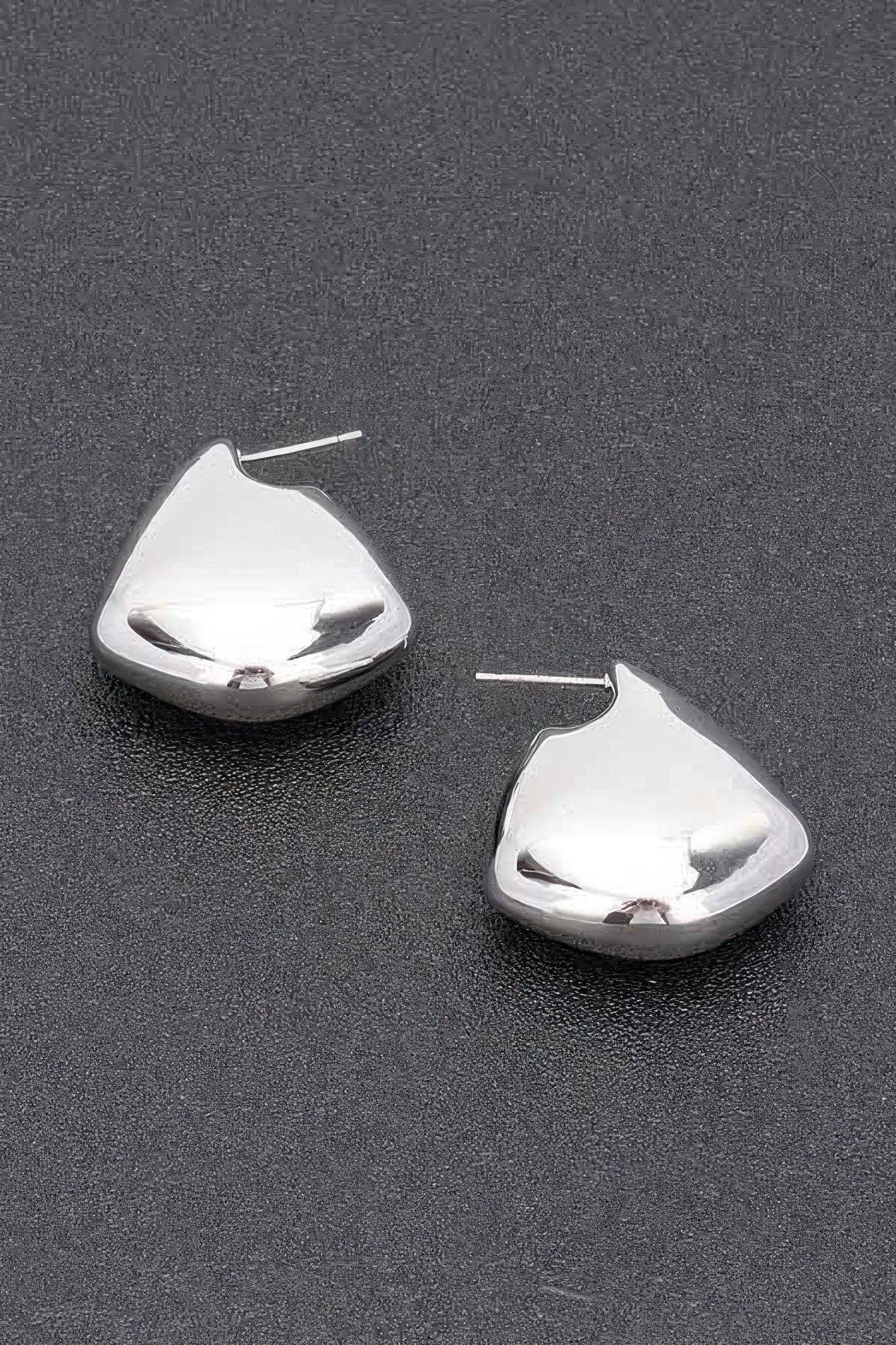 Gold Plated Metal Earring | Mixtshop LLC