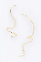 Gold Plated Metal Earring | Mixtshop LLC