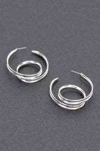 Gold Plated Metal Earring | Mixtshop LLC