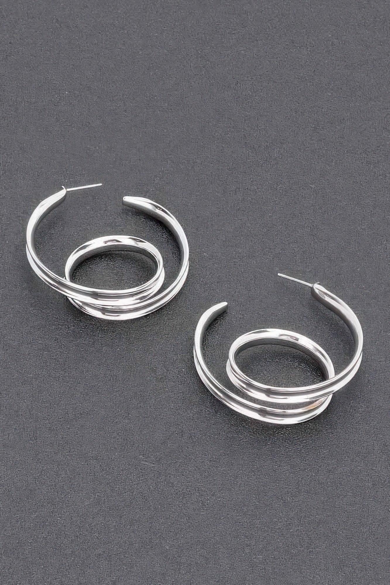 Gold Plated Metal Earring | Mixtshop LLC