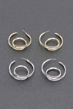 Gold Plated Metal Earring | Mixtshop LLC