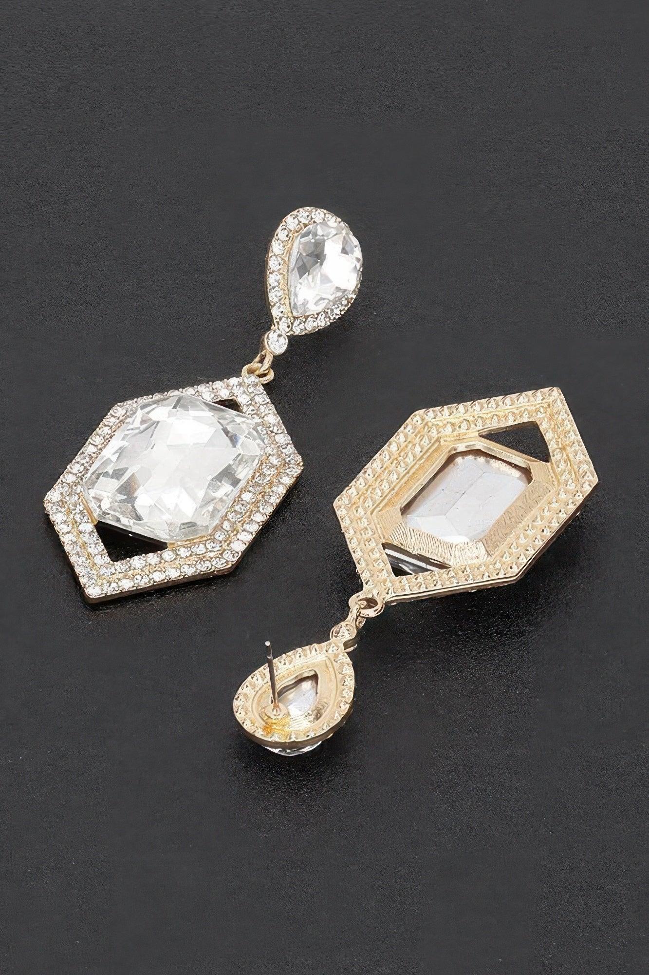 Rhinestone Earring Secondary image