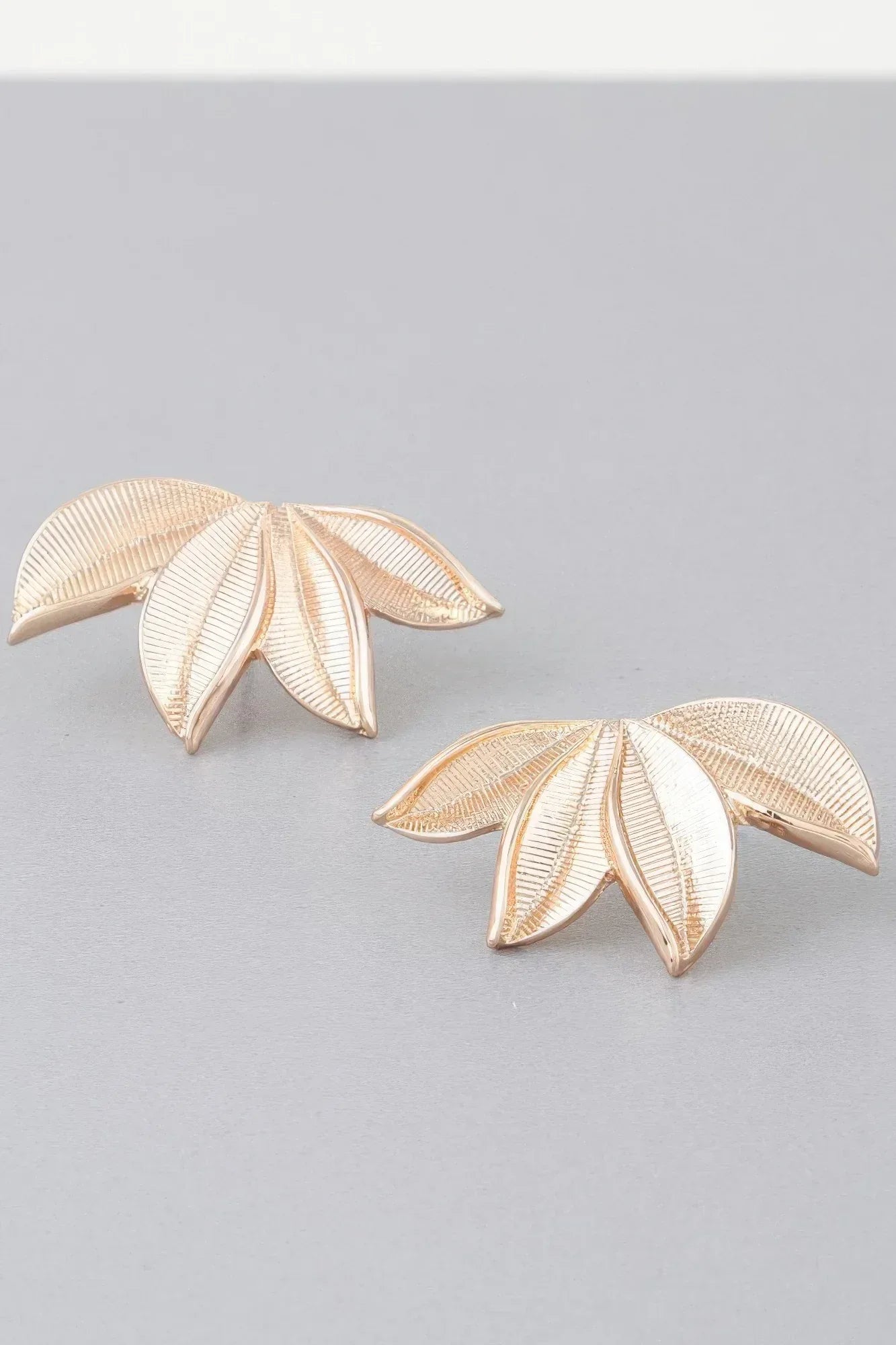 Multi Leaf Stud Earrings | Mixtshop LLC Main image